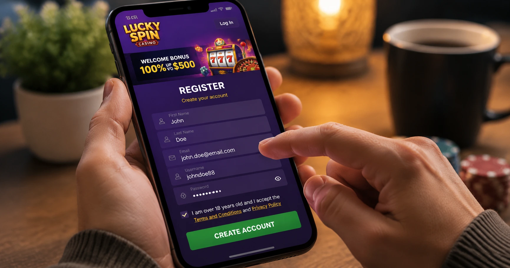 How to Register at peso 888 register and Become Part of the Leading Online Casino Philippines - image 2